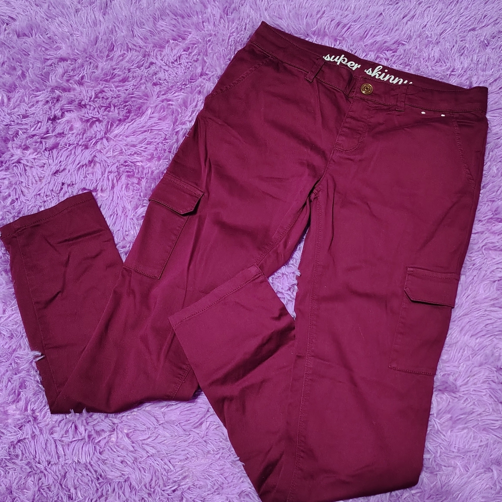 Gymboree Men's Dark Red Cargo Pants